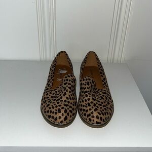 Leopard loafers